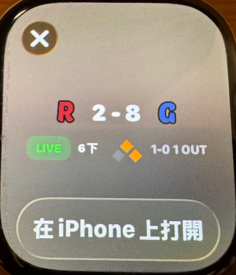 Apple Watch 即時動態